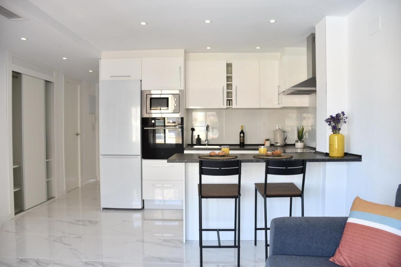 Apartmán Myflats Deluxe Seafront Arenales del Sol Exteriér fotografie